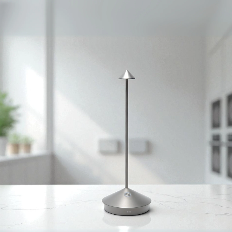 The antique nickel Pina Pro from Zafferano in a kitchen.