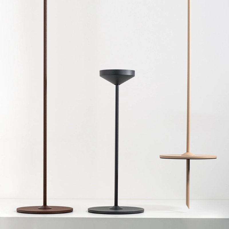 The Pina Pro Floor Stand from Zafferano shown in a color collection. all-groups