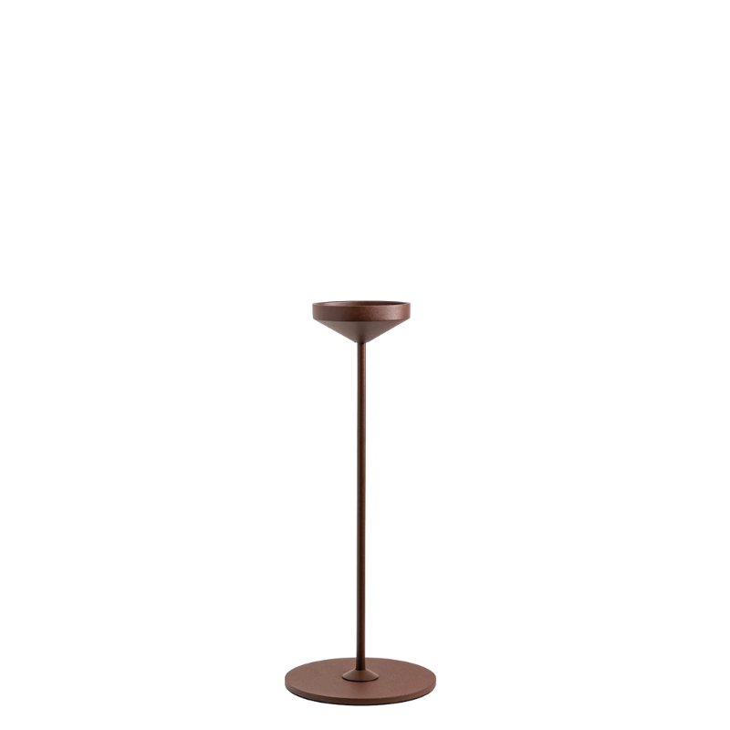 The rust Pina Pro Floor Stand from Zafferano.