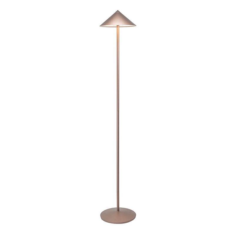 The Pina XXL Floor Lamp from Zafferano in bronze.
