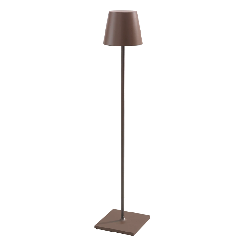 The rust Poldina Pro XXL Floor Lamp from Zafferano.