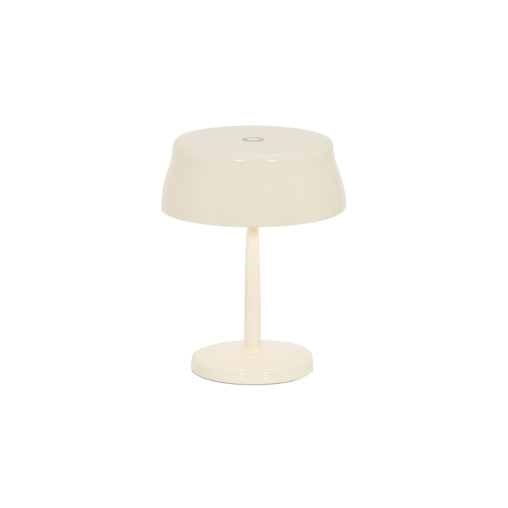 The ivory Sister Light Mini Wi-Fi Table Lamp from Zafferano.