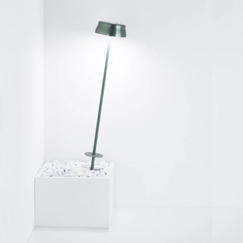 The anodized green Sister Light Peg from Zafferano in the studio.