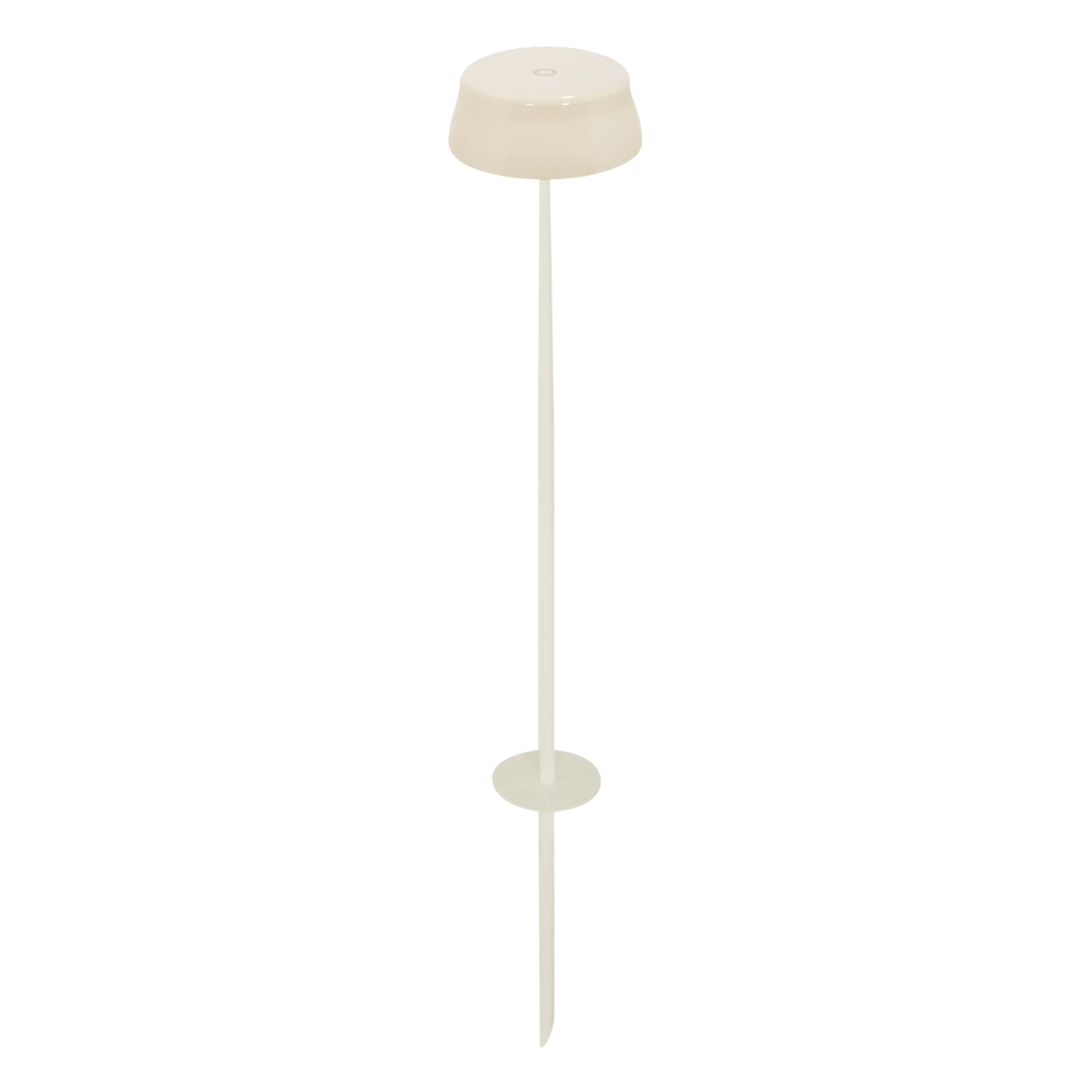 The ivory Sister Light Wi-Fi Garden Lamp from Zafferano.