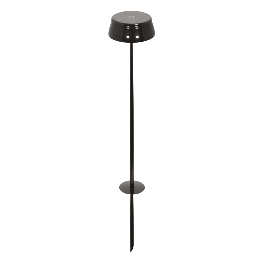 The pearl black Sister Light Wi-Fi Garden Lamp from Zafferano.