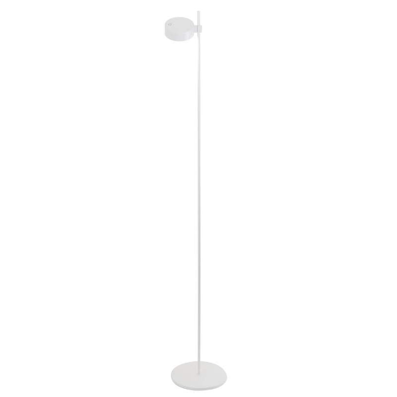 The white Super O Floor Lamp from Zafferano comes with one light.