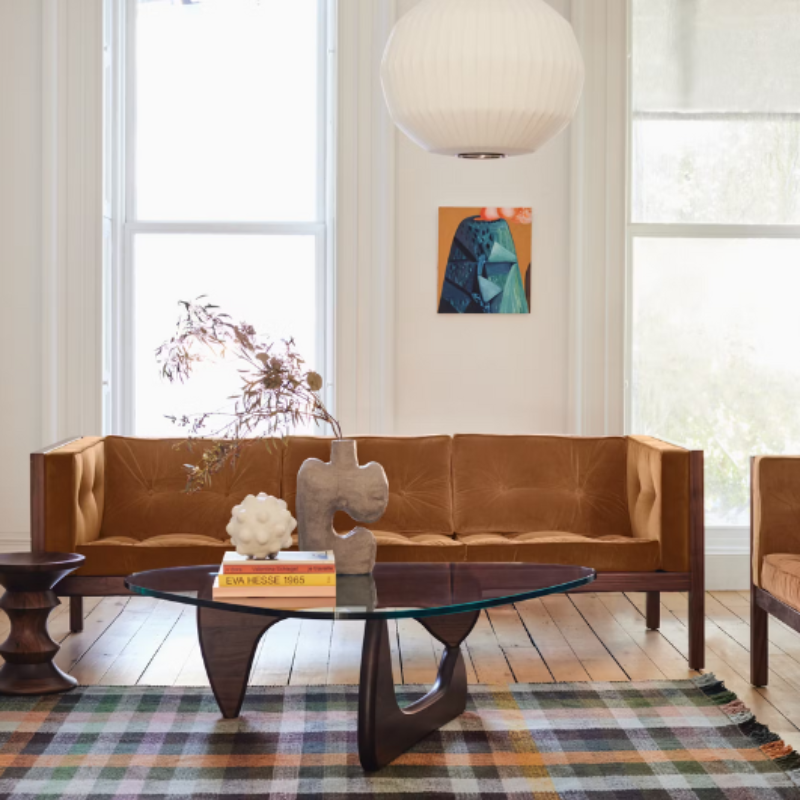 The Cube Sofa from Herman Miller in a family area.