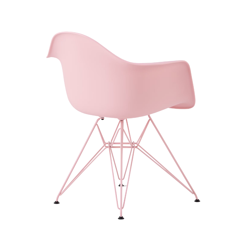 This first-of-its-kind collaboration celebrates Eames classics, reimagined in a fresh palette that’s uniquely HAY. Now made of 100% post-industrial recycled plastic, the iconic Eames Molded Plastic Armchair has been updated in a range of playful colors for mixing and matching.