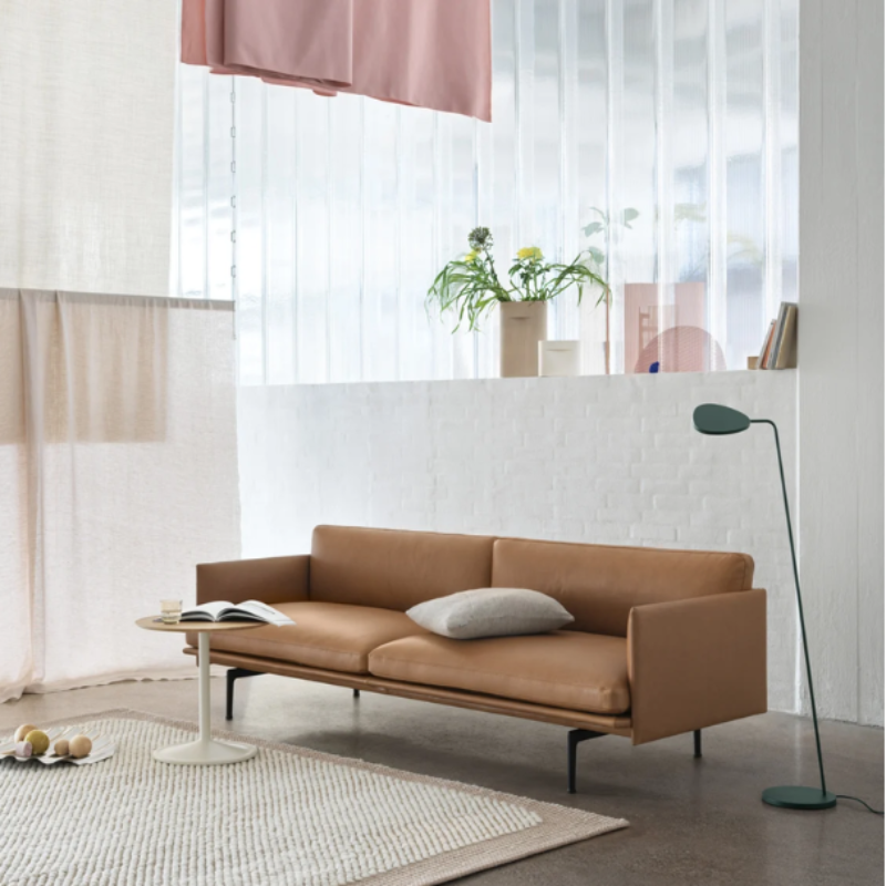 The Leaf Floor Lamp from Muuto in a family space.