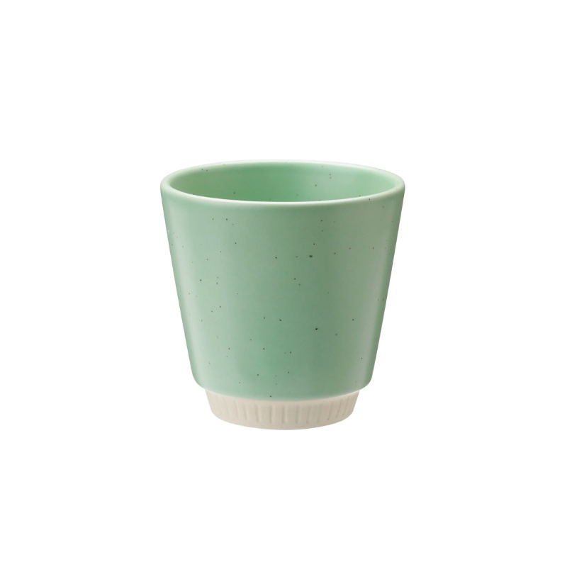 The Colorit Mug from Knabstrup Keramik in light green.