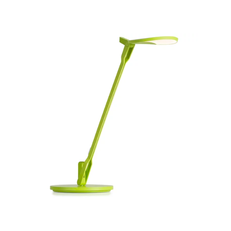 The Splitty Desk Lamp from Koncept in matte leaf green.