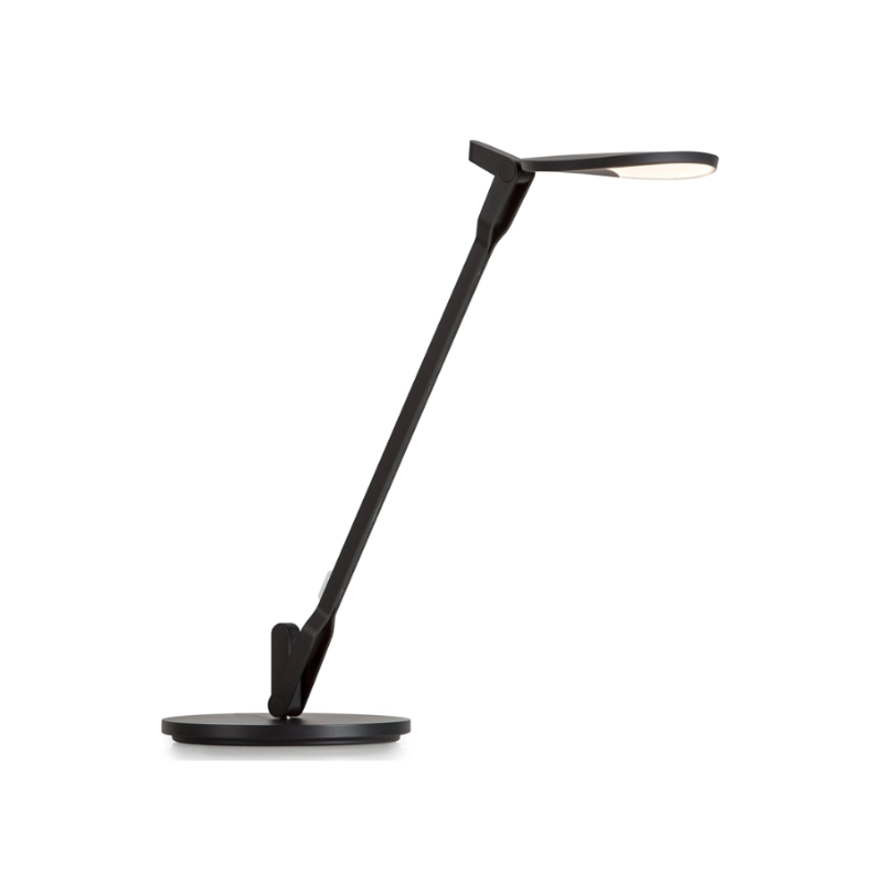 The Splitty Pro Desk Lamp from Koncept in matte black.