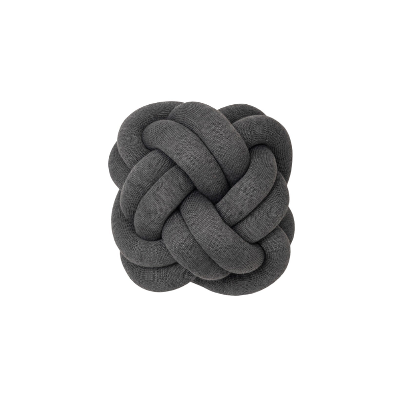 The versatile Knot Seat Cushion, Medium is a unique floor cushion that doubles as an ottoman, extra seating, or a decorative element in any living space. Crafted with a sculptural form instead of traditional patterns, this cushion is unlike anything you've seen. 