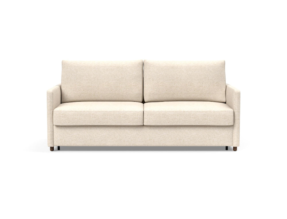 Innovation Living Neah King Size Sofa Bed with Slim Arms in Halifax Shell 365