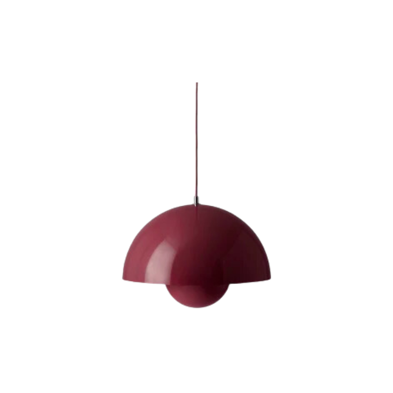 The Flowerpot VP7 Pendant Light by Verner Panton became synonymous with the Flower Power movement from the late 60s. Reflecting a break from convention to embrace a more open, modern mentality that promoted peace and harmony. Such was the mindset of its designer, Verner Panton. One of the most forward-thinking talents of his time. The Flowerpot series consists of several different models, including three pendants and two table lamps - all in a wide range of colors.