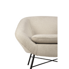 The Barrow Lounge Chair from Ethnicraft with the off white fabric choice.