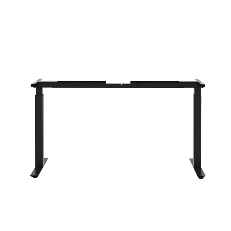 The metal base for the Bok Adjustable Desk from Ethnicraft in black. This listing does not include the table top.