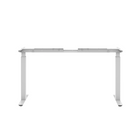 The metal base for the Bok Adjustable Desk from Ethnicraft in white. This listing does not include the table top.