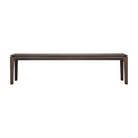 The Bok Bench from Ethnicraft in the brown oak finish and 73 inch length.