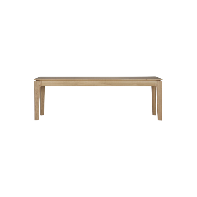 The Bok Bench from Ethnicraft in the oak finish and 57.5 inch length.
