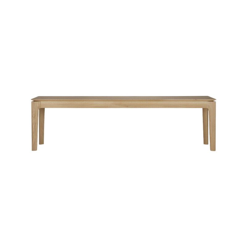 The Bok Bench from Ethnicraft in the oak finish and 65.5 inch length.