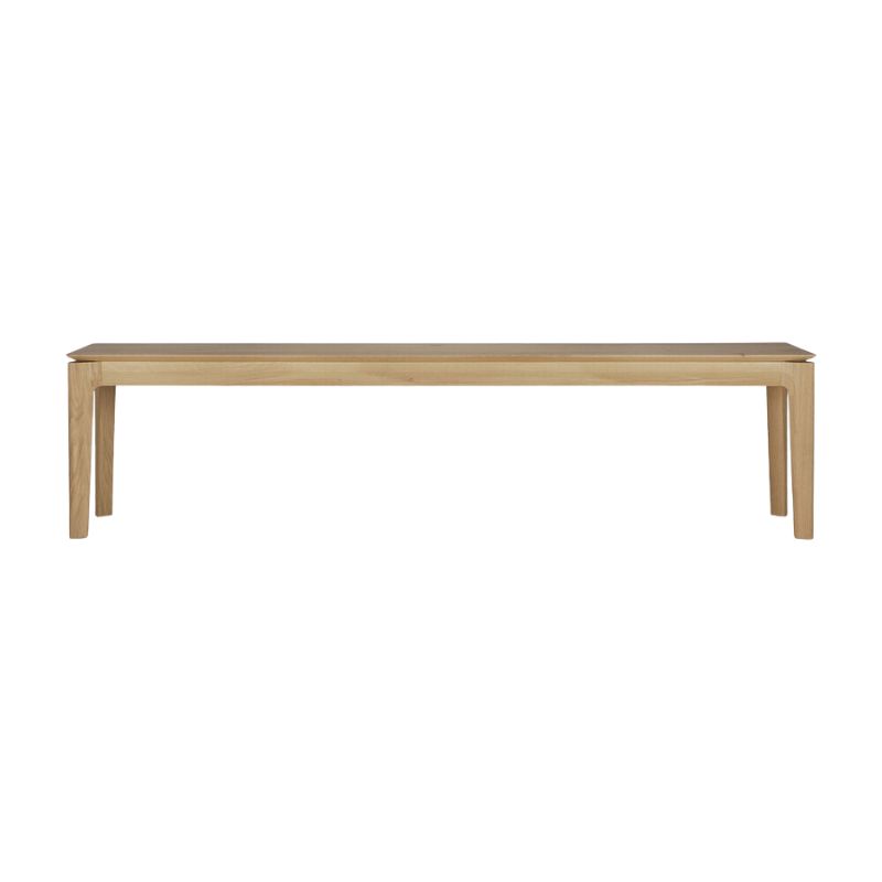 The Bok Bench from Ethnicraft in the oak finish and 73 inch length.