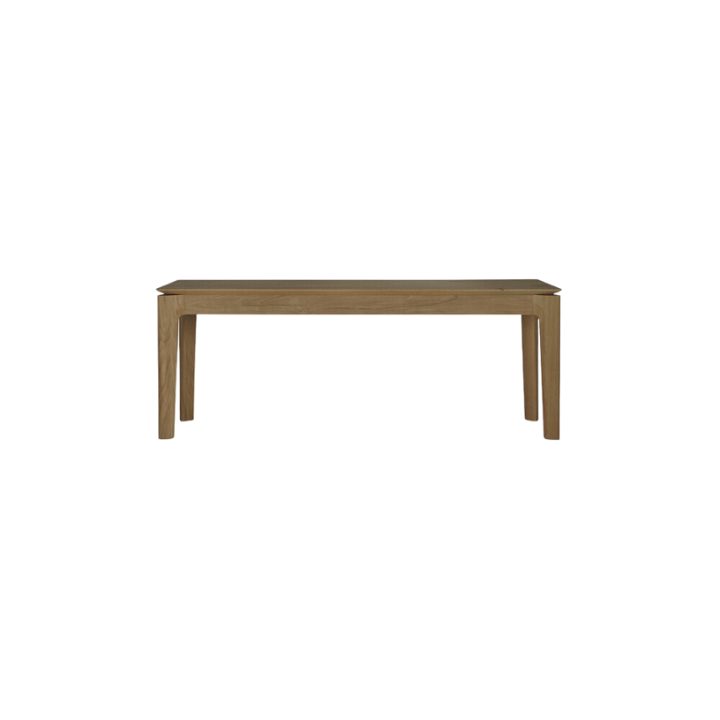 The Bok Bench from Ethnicraft in the teak finish and 49.5 inch length.