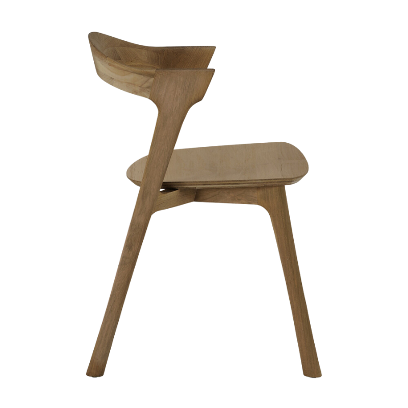 The Bok Dining Chair from Ethnicraft in teak.