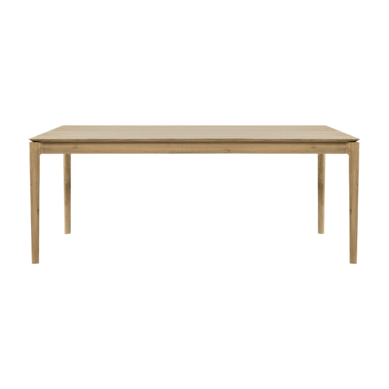 The Bok Dining Table from Ethnicraft in oak, 78.5 inch size.