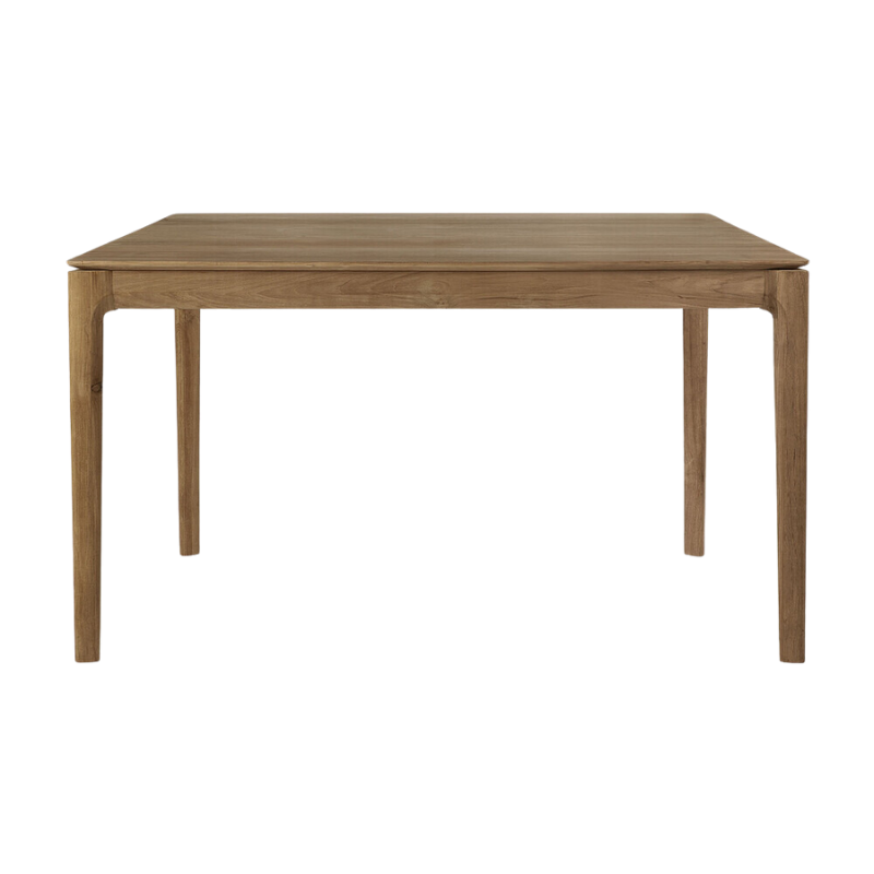The Bok Dining Table from Ethnicraft in teak, 55 inch size.