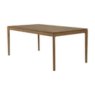 The Bok Dining Table from Ethnicraft in teak, 55 inch size.