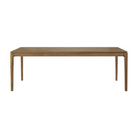 The Bok Dining Table from Ethnicraft in teak, 86.5 inch size.