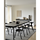The Bok Extendable Dining Table from Ethnicraft in a dining room.