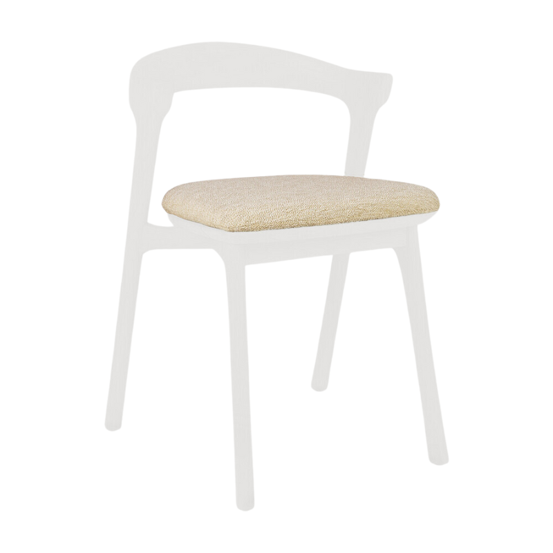 The natural cushion for the Bok Outdoor Dining Chair from Ethnicraft. Please note this is for the cushion only.