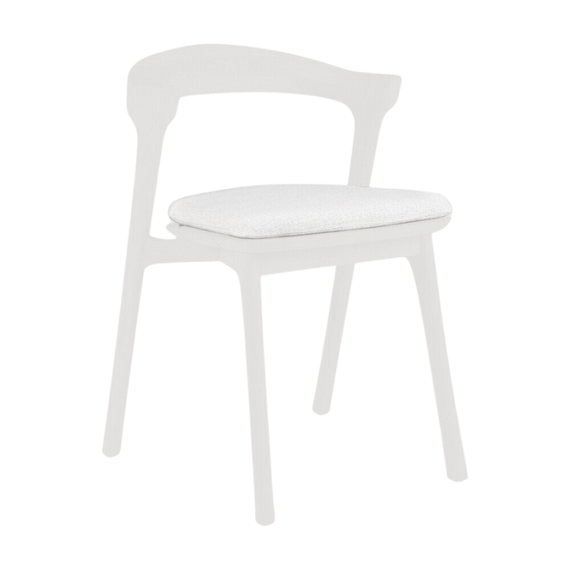 The off white cushion for the Bok Outdoor Dining Chair from Ethnicraft. Please note this is for the cushion only.