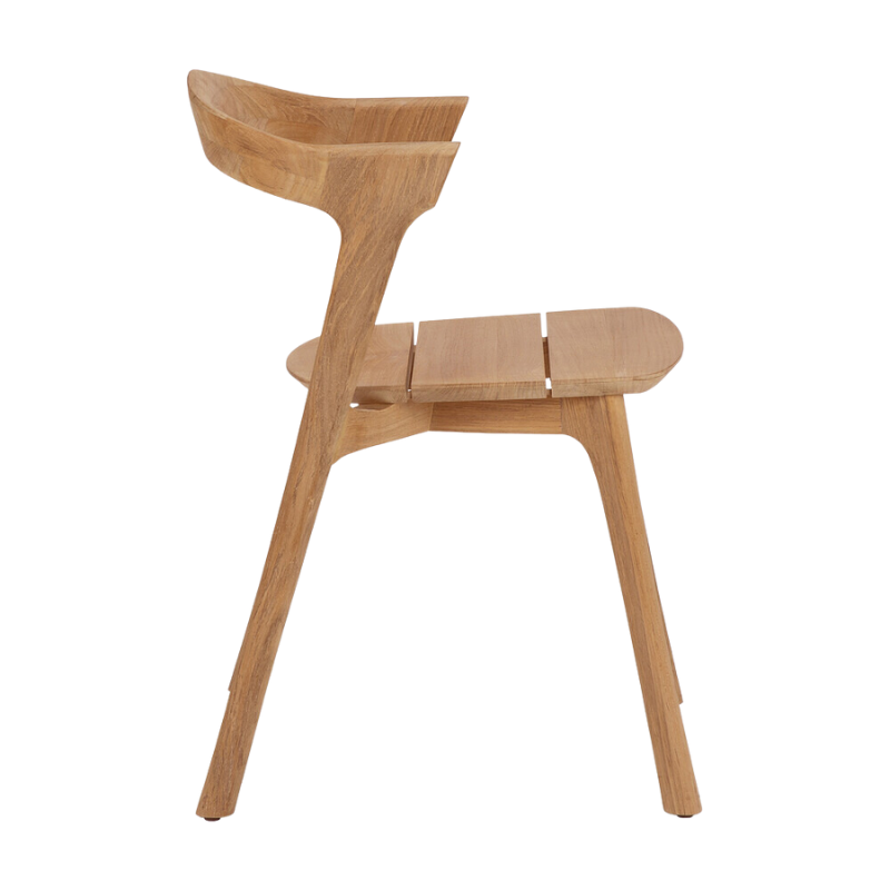 The Bok Outdoor Dining Chair from Ethnicraft in teak.