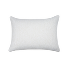 The Boucle Rectangular Outdoor Cushion from Ethnicraft in white.