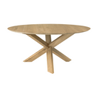 The 64.5 inch Circle Dining Table from Ethnicraft.