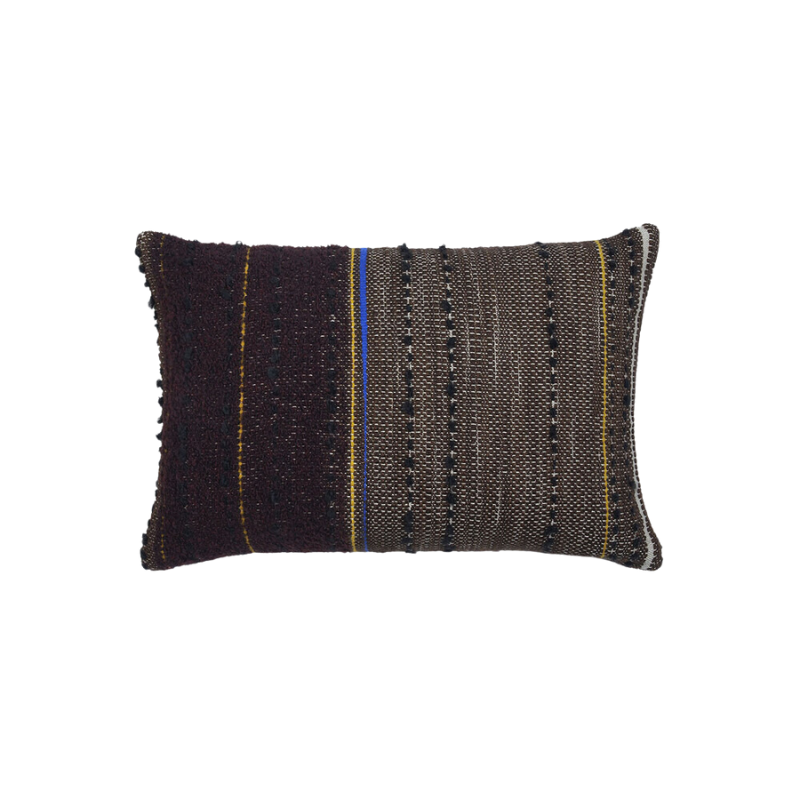 The Dark Tulum Cushion from Ethnicraft.