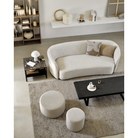 The Ellipse Sofa from Ethnicraft in a family area.