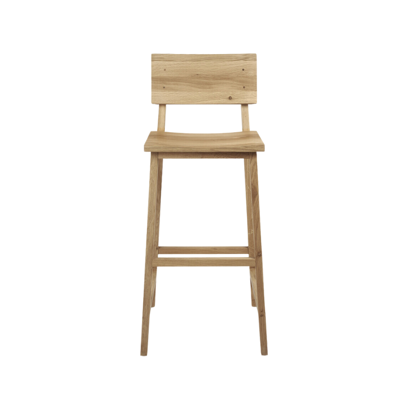 Evoking a sense of wonder, the N4 Bar Stool designed by Nathan Yong offers modern lines and an easy, comfortable seat that brings function and beauty to the design. A perfect accent to your kitchen and dining spaces.