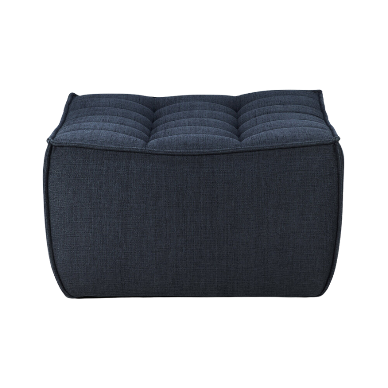 The N701 sofa is an inviting design that oozes comfort and relaxation. By combining the different modules and sizes, such as this N701 Footstool, you have unlimited possibilities when it comes to creating your own unique setting. Designed by Jacques Deneef, the N701 sofa comes in multiple colors and materials.