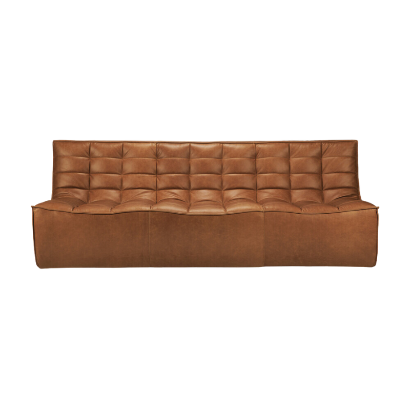 The N701 sofa is an inviting design that oozes comfort and relaxation. By combining the different modules and sizes, such as this N701 Leather Three Seater Sofa, you have unlimited possibilities when it comes to creating your own unique setting. Designed by Jacques Deneef, the N701 sofa comes in multiple colors and materials.