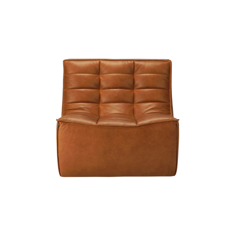 The N701 sofa is an inviting design that oozes comfort and relaxation. By combining the different modules and sizes, such as this N701 Leather Lounge Chair, you have unlimited possibilities when it comes to creating your own unique setting. Designed by Jacques Deneef, the N701 sofa comes in multiple colors and materials.