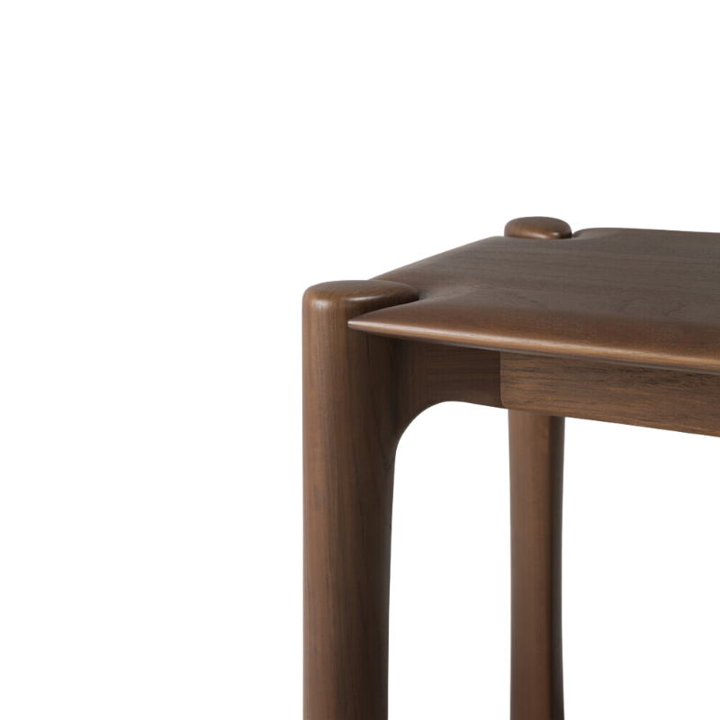 The PI collection honors nature’s design by keeping the strength, curves and lines, as nature intended. Interesting shapes are discovered in this sleek and stylish, polished imperfect, finish. Each PI item is finished by hand to ensure that the individual character of the wood is respected.