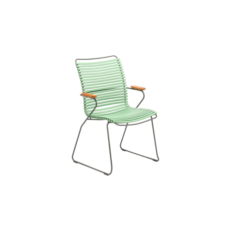 The CLICK Tall Dining Chair enhances your dining experience with its high backrest designed for superior back support.
