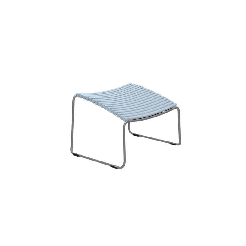 The CLICK Footrest is designed to improve comfort when used with the CLICK Lounge chair or CLICK Position chair. It features replaceable lamellas, allowing you to easily change colors and customize the look to your liking.