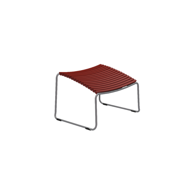 The CLICK Footrest is designed to improve comfort when used with the CLICK Lounge chair or CLICK Position chair. It features replaceable lamellas, allowing you to easily change colors and customize the look to your liking.