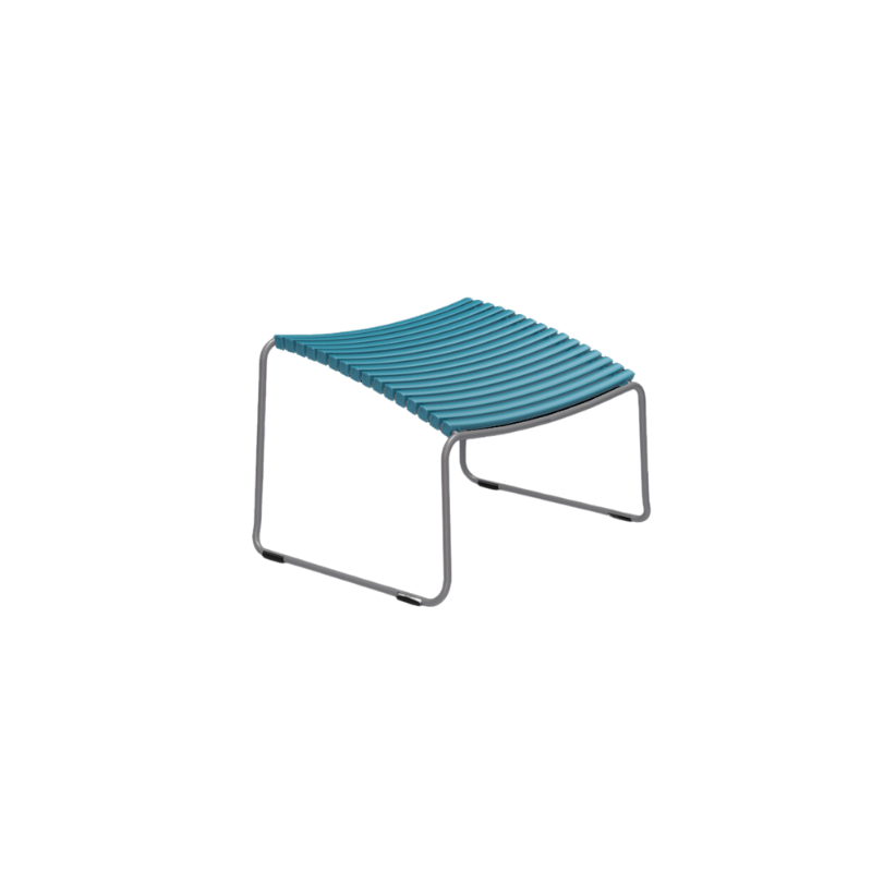 The CLICK Footrest is designed to improve comfort when used with the CLICK Lounge chair or CLICK Position chair. It features replaceable lamellas, allowing you to easily change colors and customize the look to your liking.