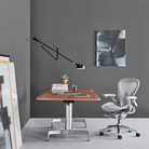 The Aeron Chair from Herman Miller in a studio.